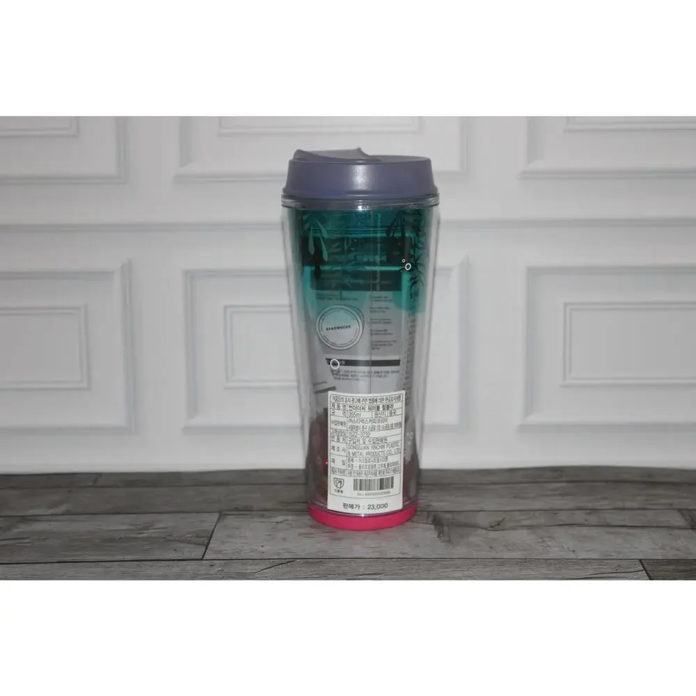 Starbucks Korea Mermaid Snow Globe Tumbler 355ml Double Wall Underwater Sea Life